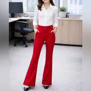 Paul Frank Red Corduroy Pants